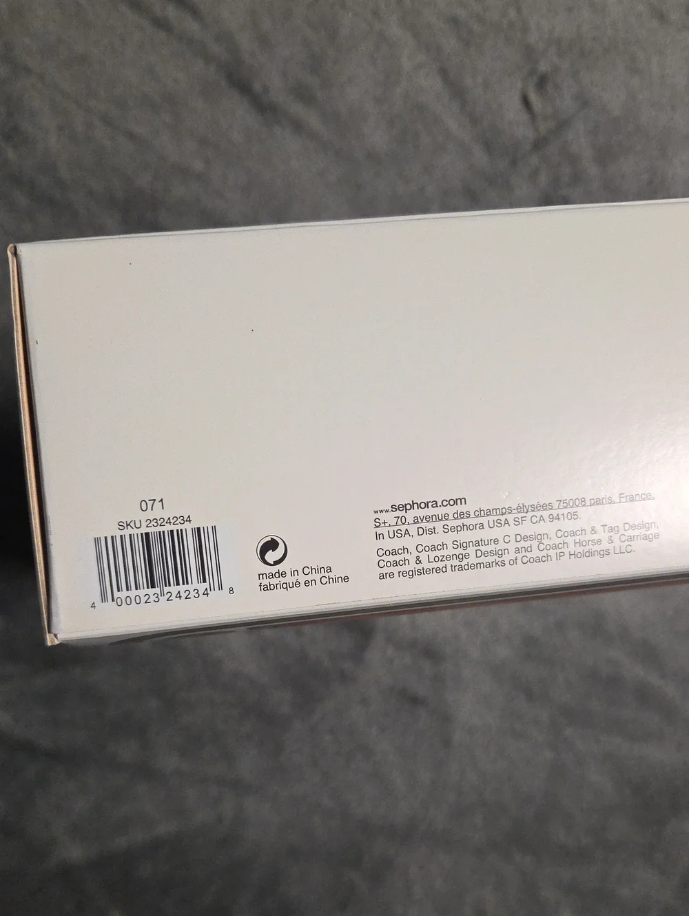 NIB Coach X Sephora Makeup Brush Set